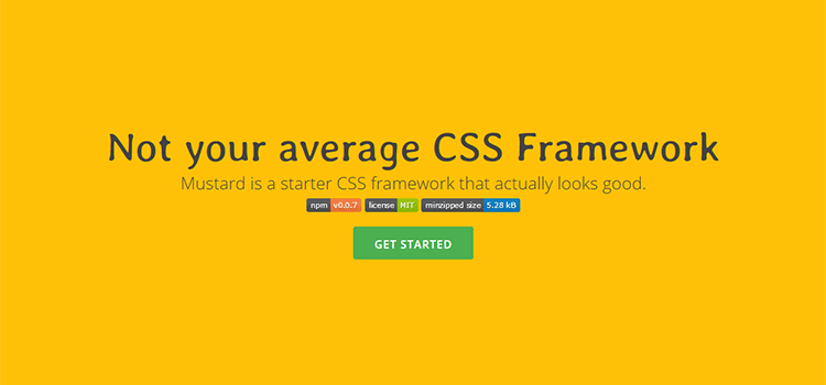 ทรัพยากร CSS ฟรี UI มัสตาร์ด