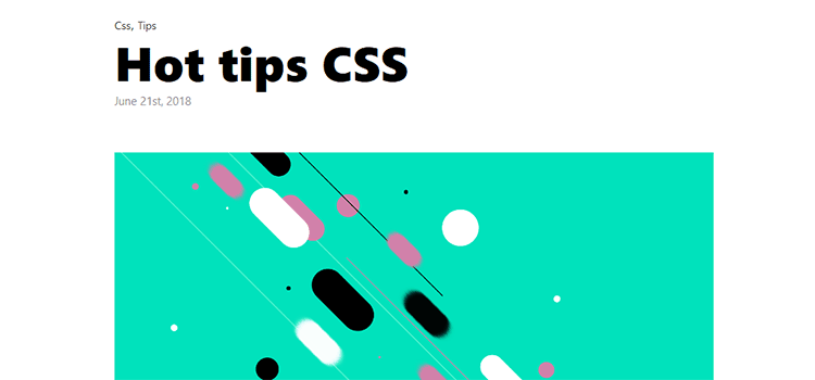 핫 팁 CSS