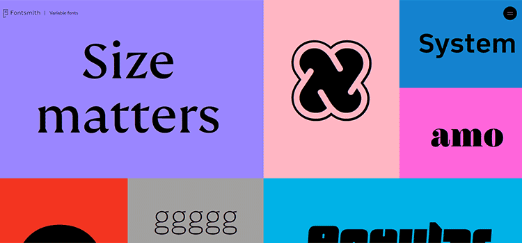 Fuentes variables de Fontsmith