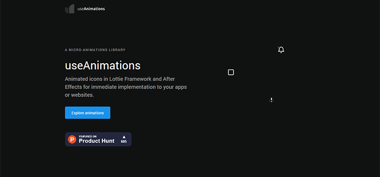 useAnimations