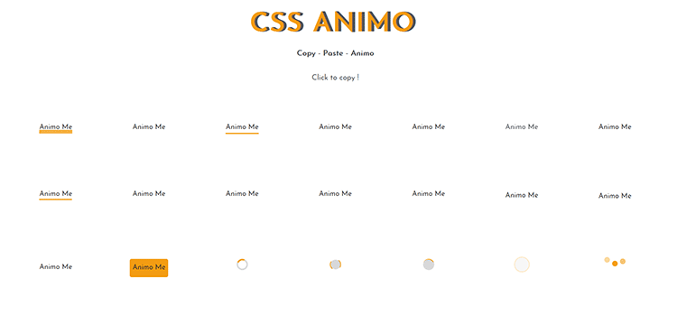 CSS Анимо