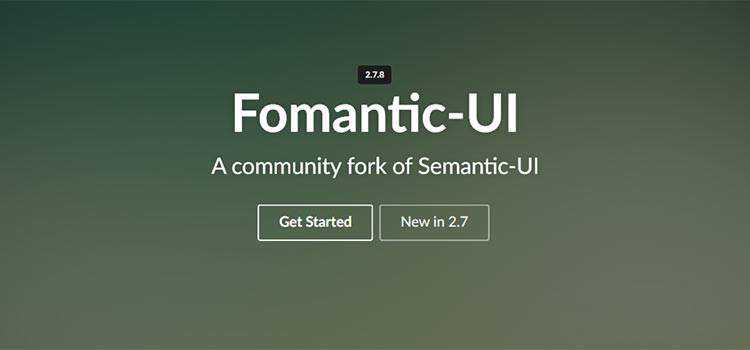 Fomantik-UI