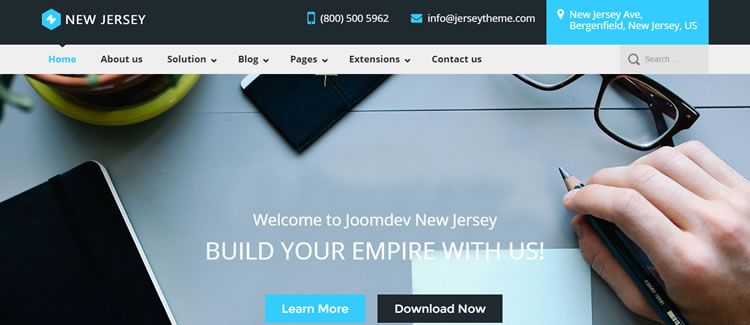 JD NewJersey VirtueMart forum ecommerce template joomla gratuito