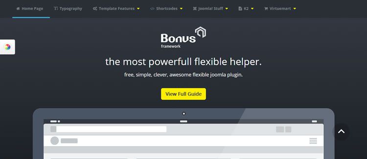 Kuasai template joomla gratis slider Revolusi multiguna