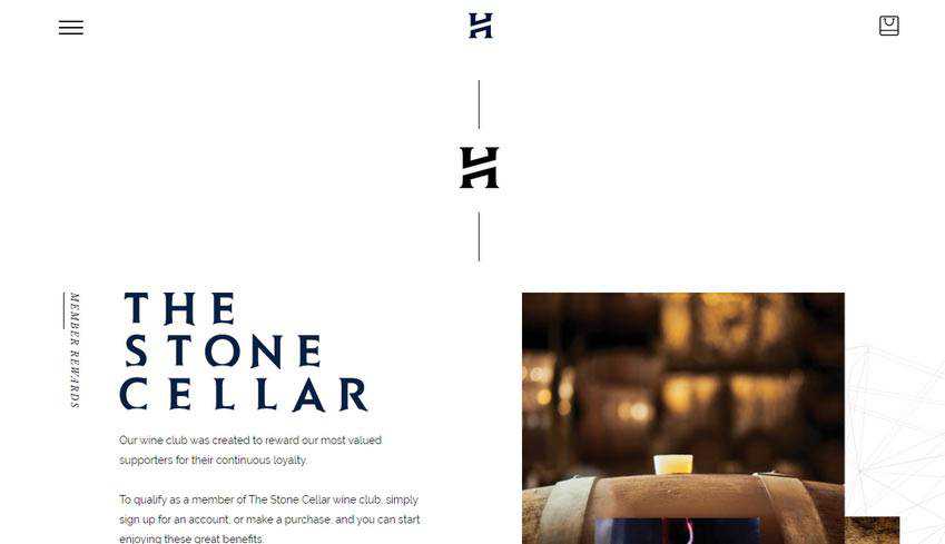 Esempio di The Story – Head Wines