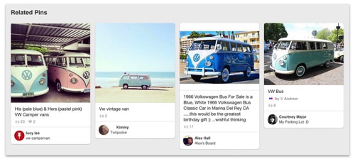 Related pins shown on Pinterest.