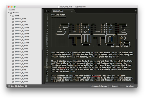 Plugin Sublime : Tuteur Sublime