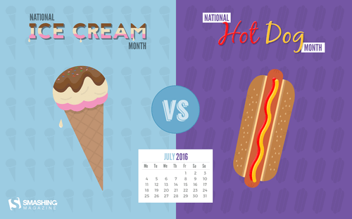 Helado vs Hot Dog