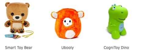 Smart Toy Bear, Ubooly e Cognitoy Dino