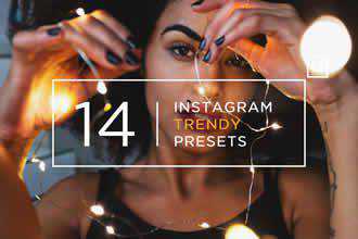 14 Instagram Trendy Lightroom ที่ตั้งไว้ล่วงหน้า