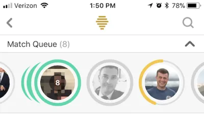 مستخدمي Bumble لديهم 24 ساعة للدردشة.