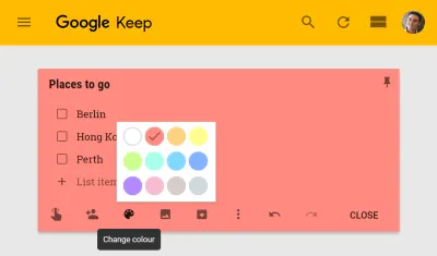 Google Keep-App