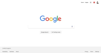 Googleホームページ