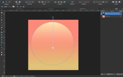 Trasparenza applicata alla forma del sole