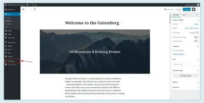 Gutenberg สาธิต