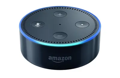 Amazon Echo Dot — это устройство без экрана.