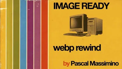 Un diapozitiv folosit pentru discursul lui Pascal Massimino intitulat Image ready: webp rewind