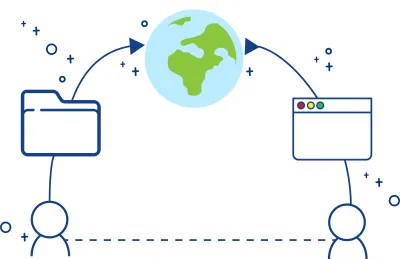 O ilustrare World Wide Web ca ecosistem informațional