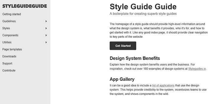 Guide de style Guide