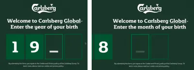 Invite d'âge de Carlsberg