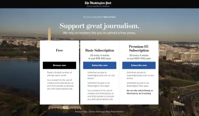 The-washington-post Premium EU Assinatura