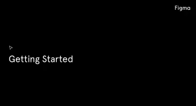 Une capture d'écran de la vidéo "Getting Started" de Figma sur YouTube