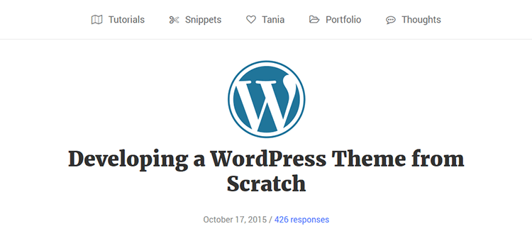 การพัฒนาธีม WordPress จากศูนย์