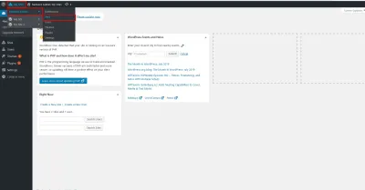 Comment activer le menu administratif pour la section Plugins