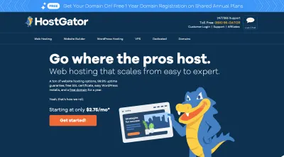 Веб-сайт HostGator 2020