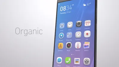 Concepto de diseño de la interfaz EMUI 5