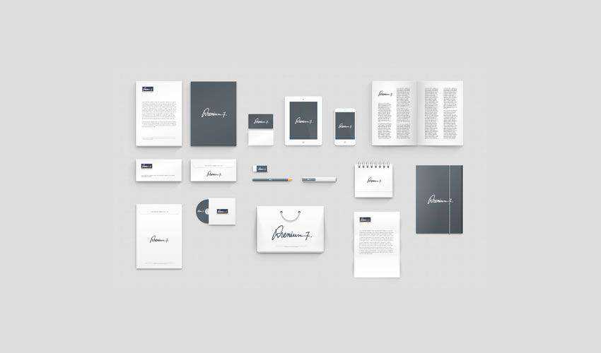 Corporate Identity Photoshop Mockup PSD PSD Photoshop kostenlos