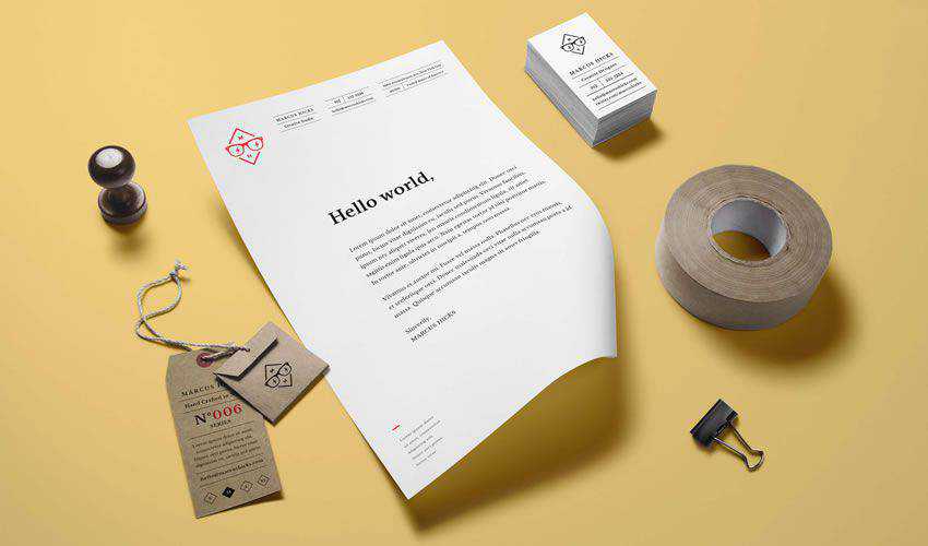 Branding Identity MockUp Vol.14 PSD Photoshop kostenlos