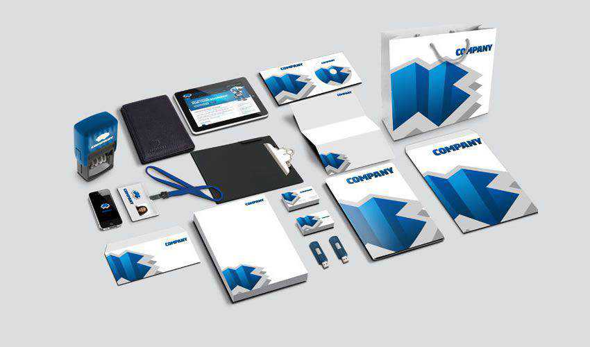 Identitas Perusahaan PSD Mockup PSD Photoshop Gratis