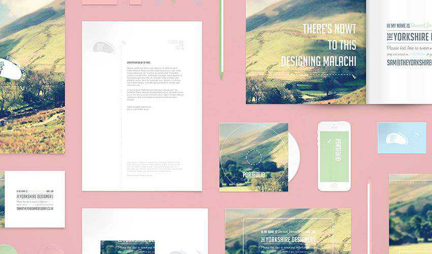 เครื่องเขียน Mockup PSD PSD Photoshop ฟรี