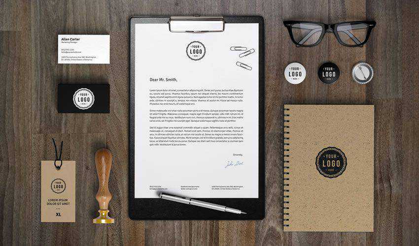 Branding & Identity Mockup Vol.7 PSD Photoshop Grátis