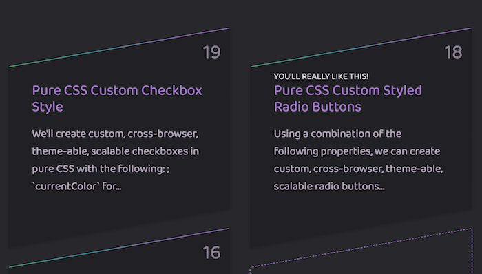 Stephanie Eckles'ın Modern CSS serisinden ekran görüntüsü