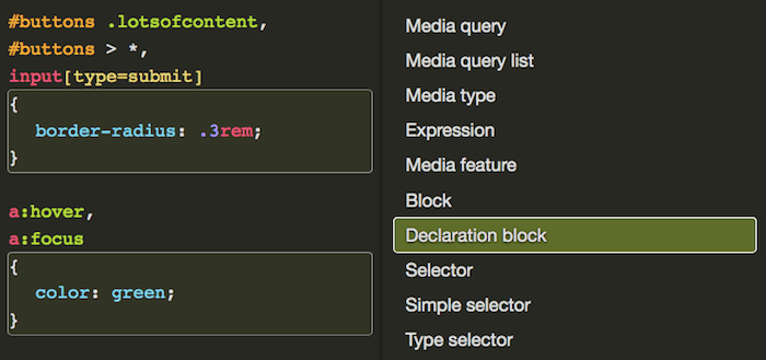 CSS ve HTML Kelime Bilgisi