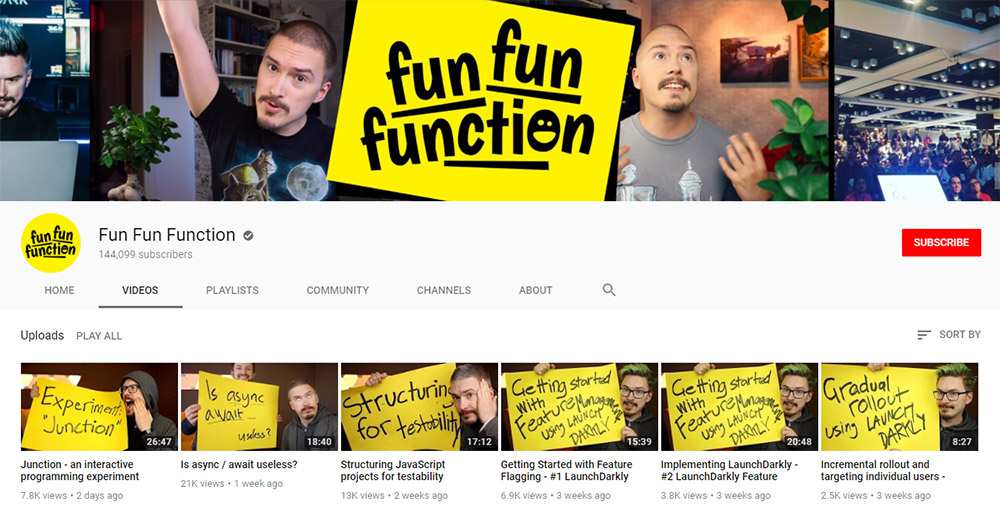 FunFunction youtube