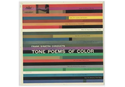 Opera de artă a albumului „Tone Poems of Color” de Frank Sinatra