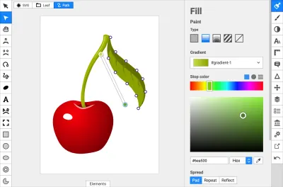 Editores SVG online simples