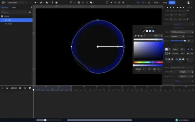 Modificarea umplerii cu gradient a formei