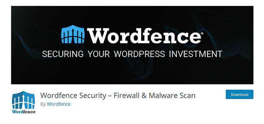 Segurança do Wordfence – Verificação de firewall e malware