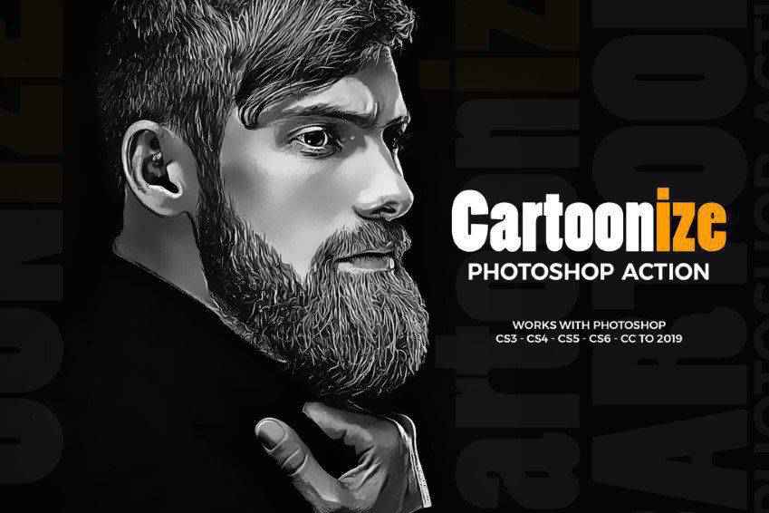 Photoshop Eylemini Karikatürize Edin