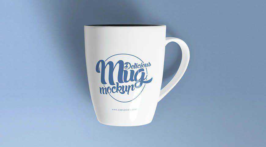 Template Mockup PSD Mug Kopi Photoshop