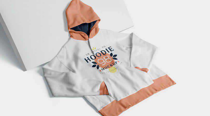 แม่แบบ Hoodie Photoshop PSD Mockup