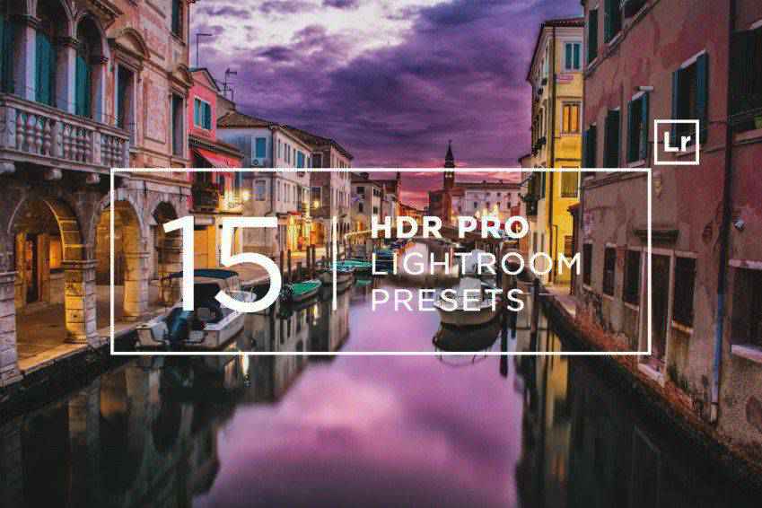 15 preset HDR Pro Lightroom