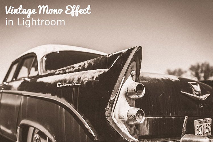 Comment créer un look monochrome vintage dans Lightroom