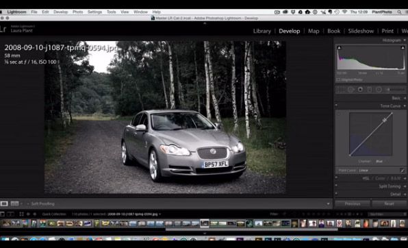 Ajustes de color creativos en Lightroom con curvas