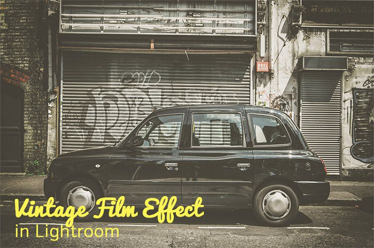 Crear un efecto de película vintage en Lightroom