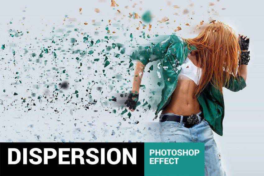 elementum Dispersion Photoshop-Aktionen